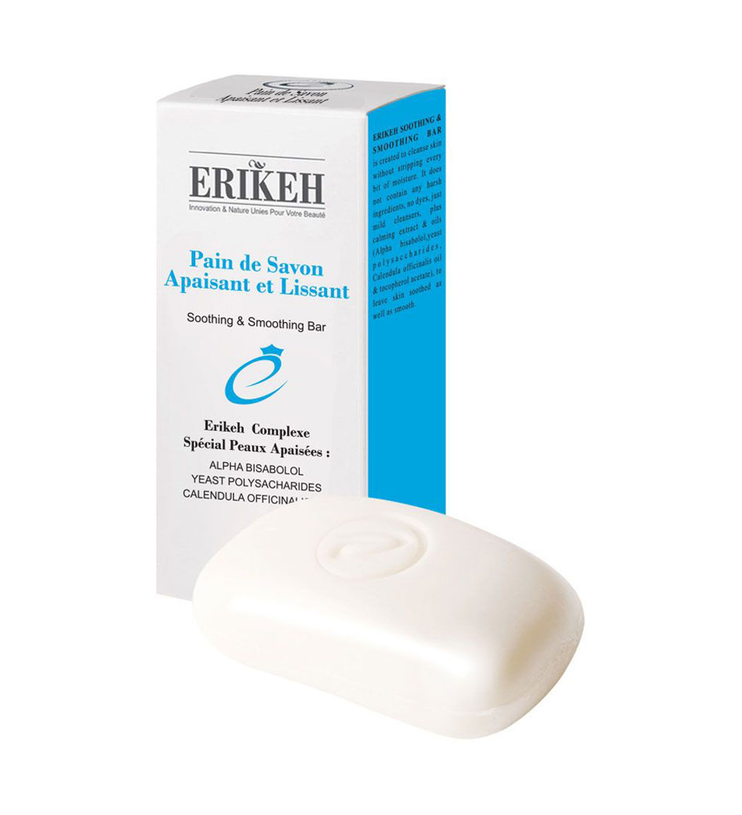 پن پوست خشک و آسیب دیده 100گرمی Erike Soothing And Smoothing Bar For Dry And Damaged Skin