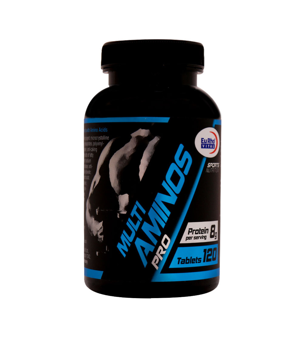قرص Multi Aminos بسته 120 عددی Eurho Vital Multi Aminos 120 Tabs