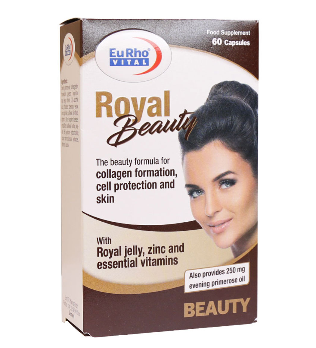 کپسول رویال بیوتی بسته 60 عدد Eurho Vital Royal Beauty 60 Caps