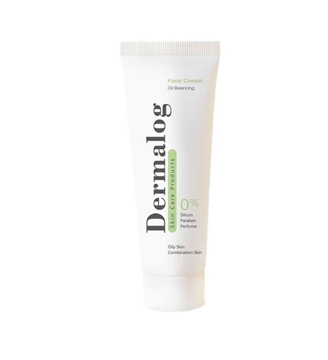 کرم مرطوب کننده و آبرسان پوست چرب و مختلط 50میل Dermalog Oil Balancing Cream And Moisturizing For Oily Skin 50ml