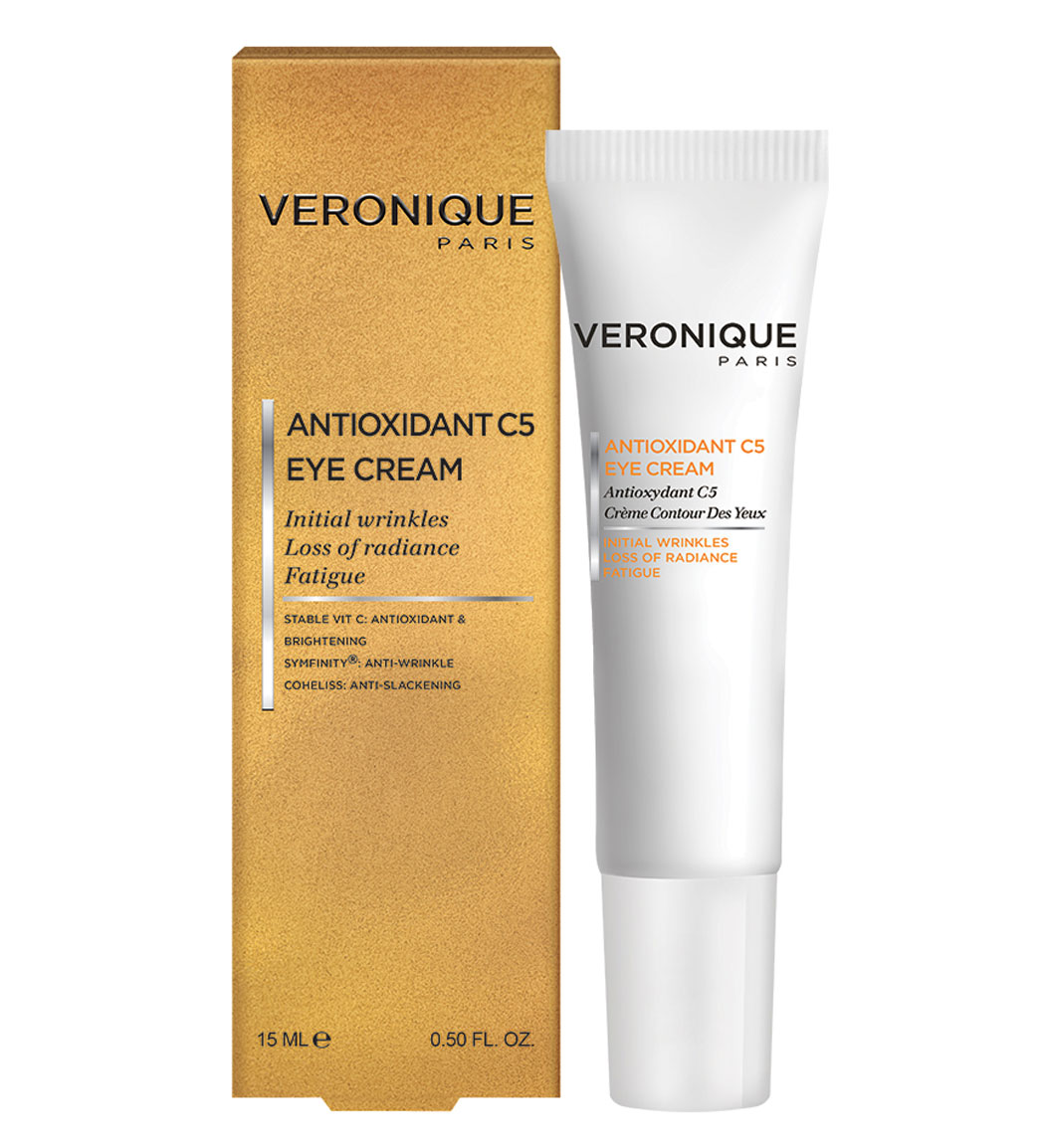 کرم آنتی اکسیدان دور چشم حاوی ویتامین C Veronique Antioxidant C5 Eye Cream