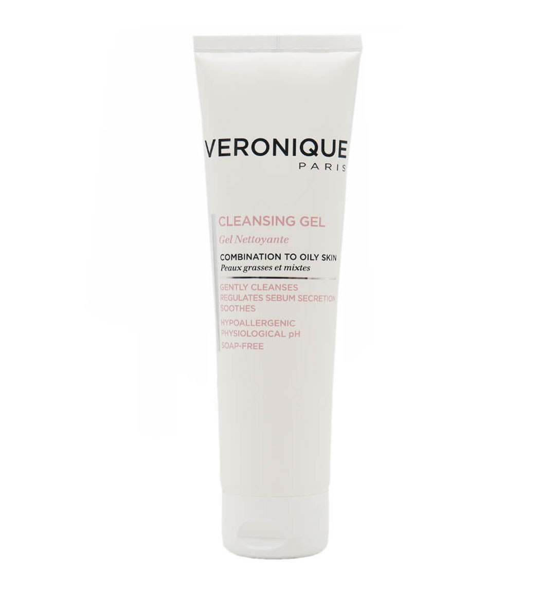 ژل شوینده مناسب پوست مختلط تا چرب 150میل Veronique Cleansing Gel For Combination To Oily Skin 150ml