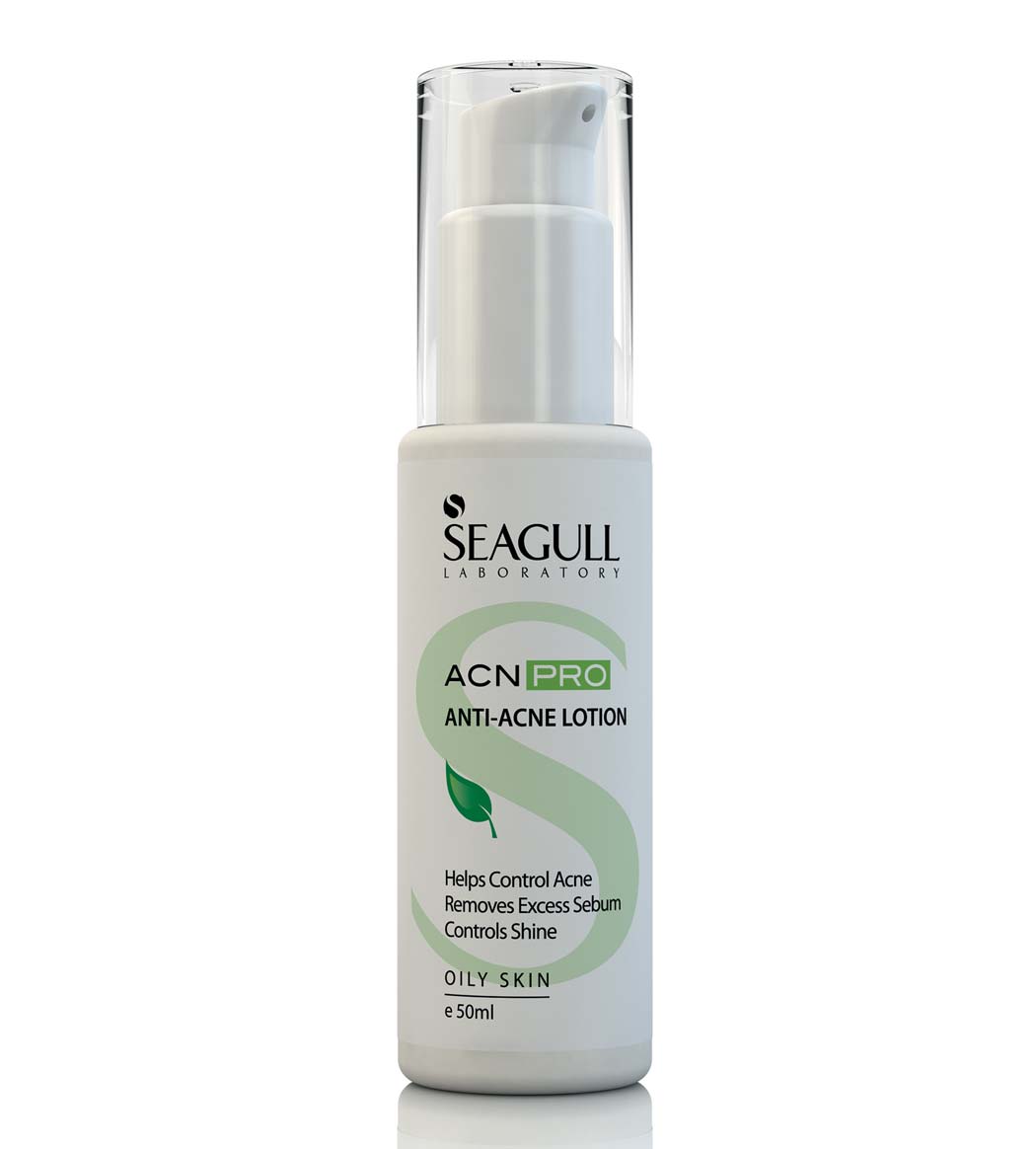 لوسیون ضد جوش و التهابات پوستی seagull acn pro anti acne lotion