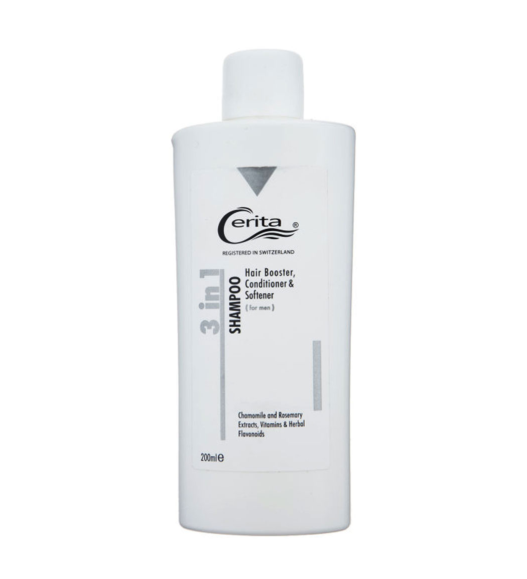 شامپو 3 در 1 آقایان Cerita Hair Booster Conditioner And Softner For Men