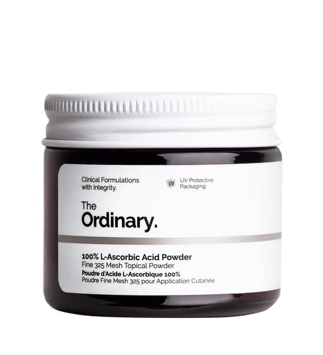 پودر ضد لک و روشن کننده اسکوربیک اسید 100%  حجم 20گرم The Ordinary 100% Ascorbic Acid Powder 20g