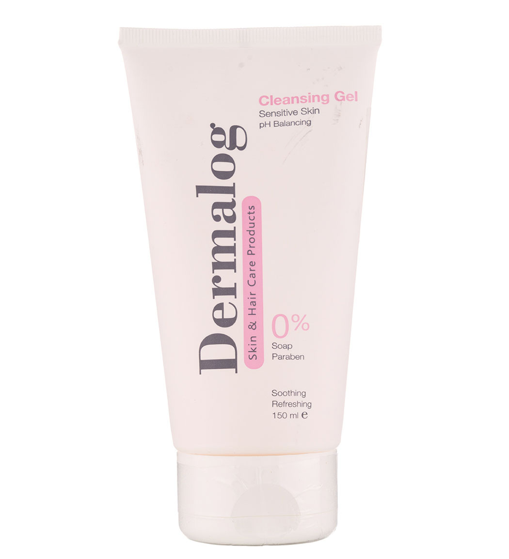ژل شستشو پوست حساس 150میل Dermalog Facial Deep Cleansing Gel For Sensitive Skin 150ml