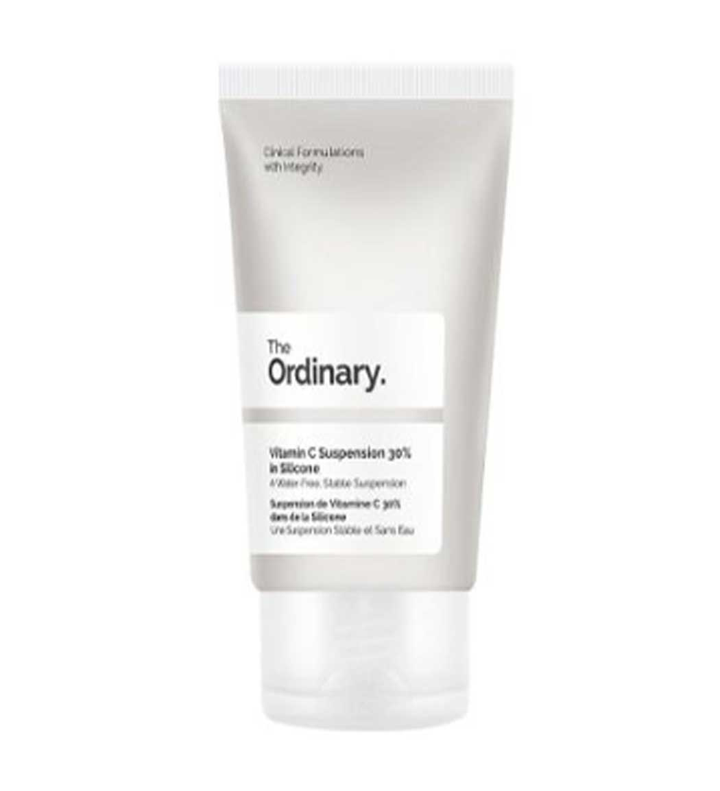 کرم روشن کننده صورت حاوی ویتامین سی %30حجم 30 میل The Ordinary Vitamin C Suspension 30 Percent In Silicone 30 ml