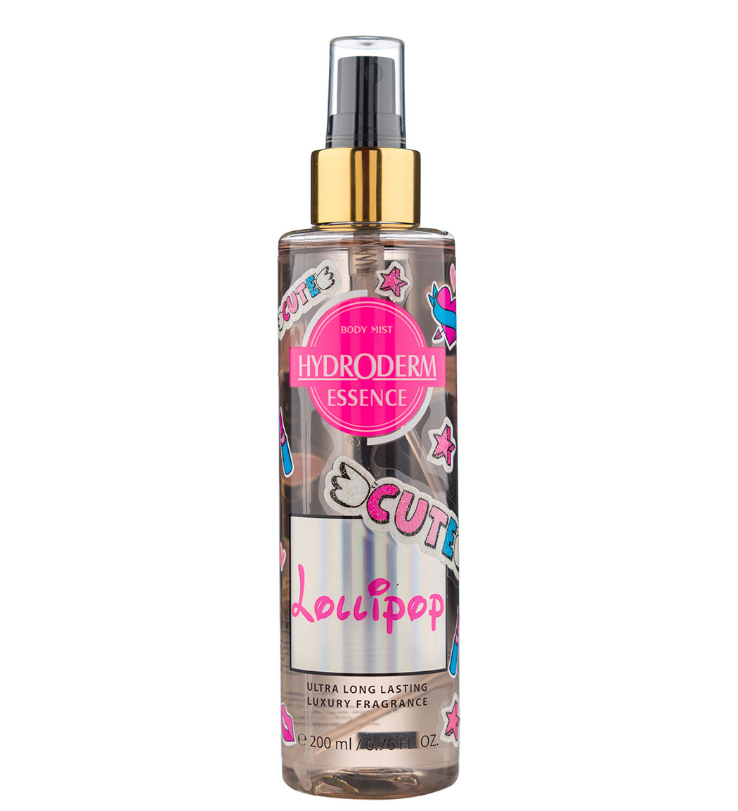 بادی اسپلش زنانه Lollipop حجم 200 میل Hydroderm Body Splash Lollipop For Women 200ml