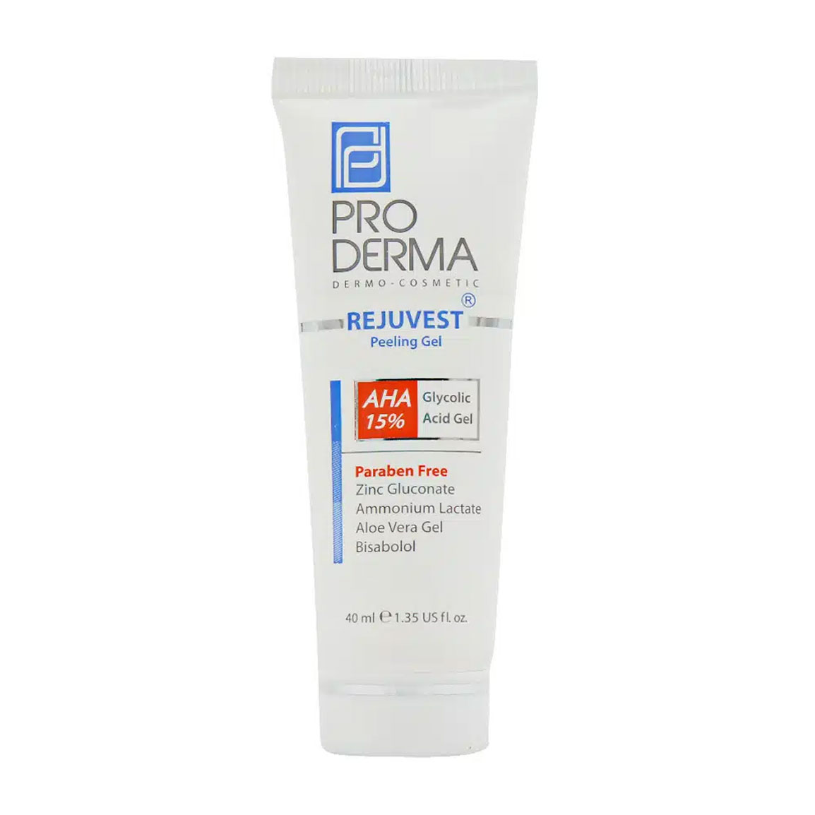 ژل لایه بردار 15 % AHA حجم 40 میل Proderma 15% Aha Gel 40 ml