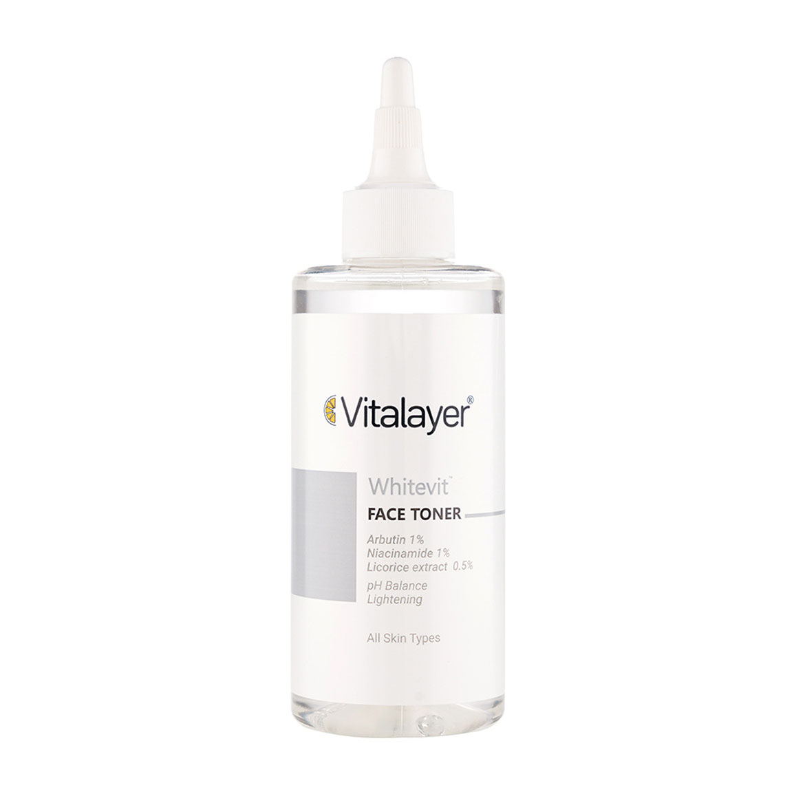 تونر پاک کننده صورت وایت ویت 200میل Vitalayer Whitevit Face Toner 200ml